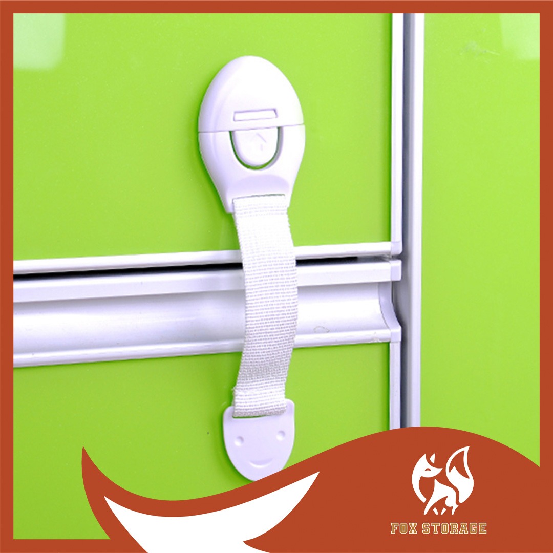 Child Baby Safety Lock Fridge Cupboard Cabinet Door Drawer Safety Lock 儿童婴儿安全锁冰箱橱柜门抽屉安全锁 Kanak-Kanak Keselamatan Bayi Keselamatan Kunci Peti Sejuk Laci Kabinet Pintu Laci Kunci Keselamatan