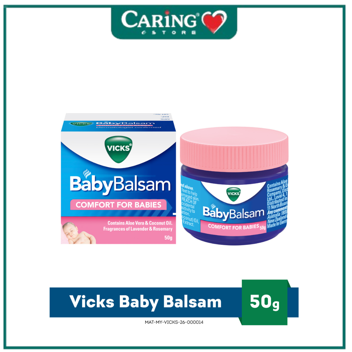 VICKS BABY BALSAM 50G