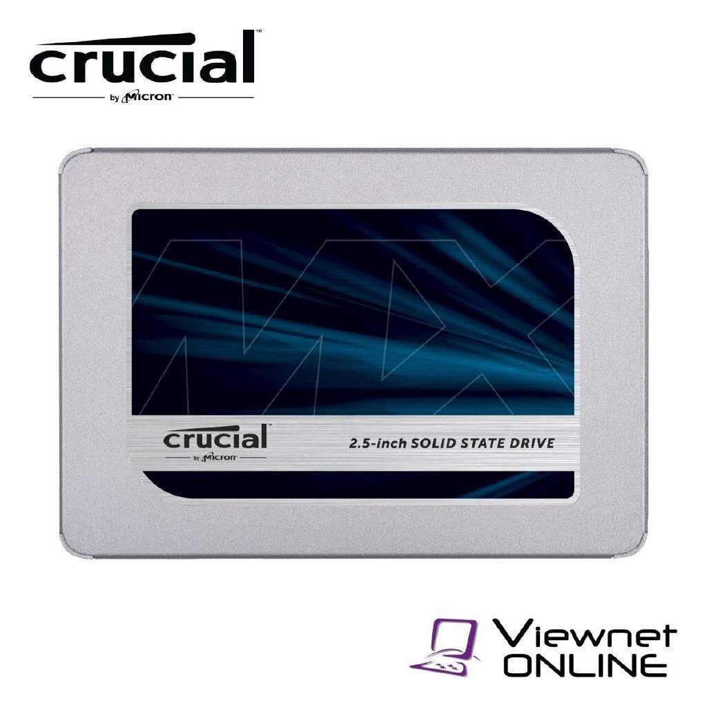Crucial MX500 SATA 2.5-inch 7mm (with 9.5mm adapter) Internal SSD (560 MB/s Read 510 MB/s Write) - 500GB (CT500MX500SSD1)