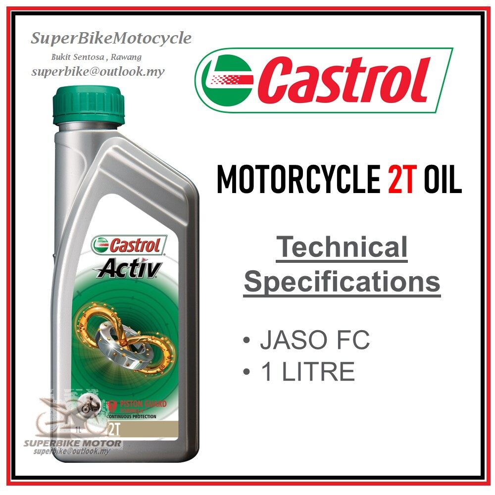 Castrol Activ 2T Oil (Motorcycle) - 1 Litre Price, Reviews | WapCar