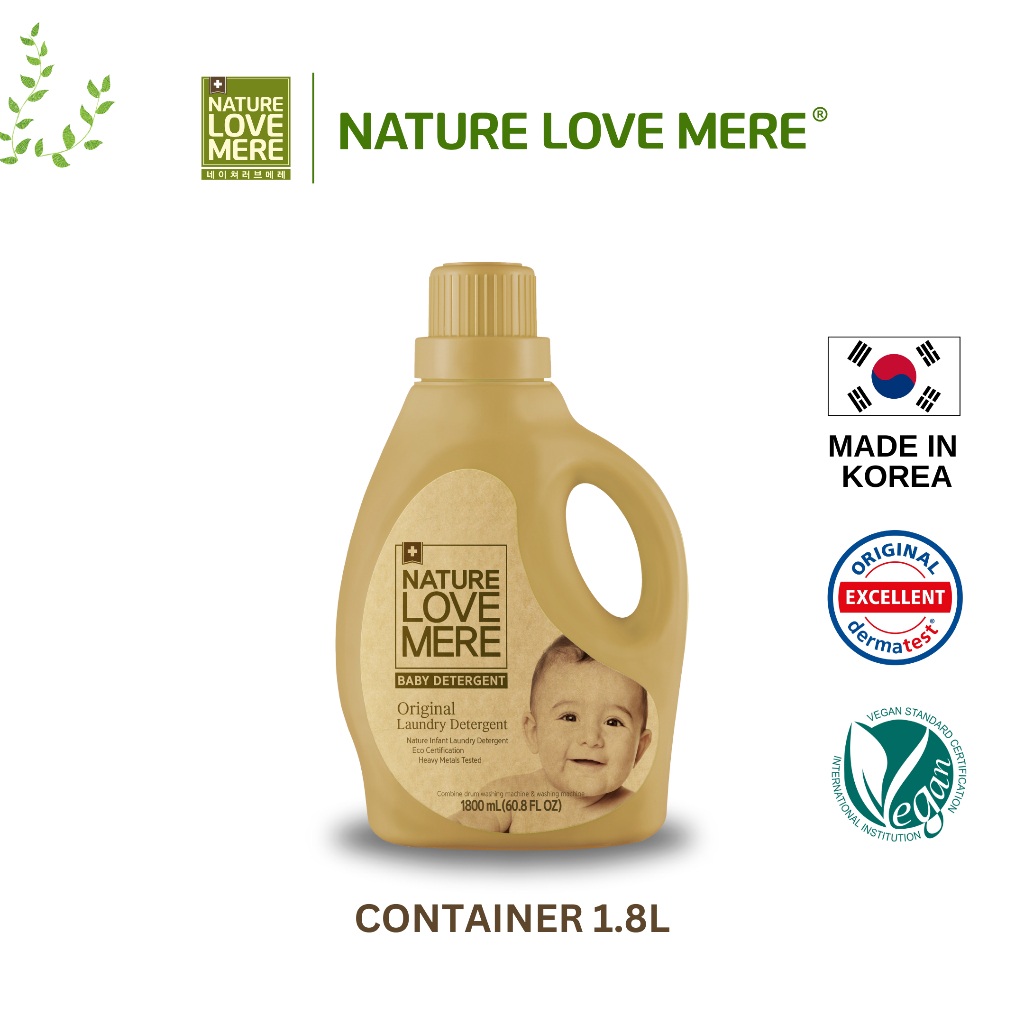 Korea Nature Love Mere Premium Baby Laundry Detergent 1800ml