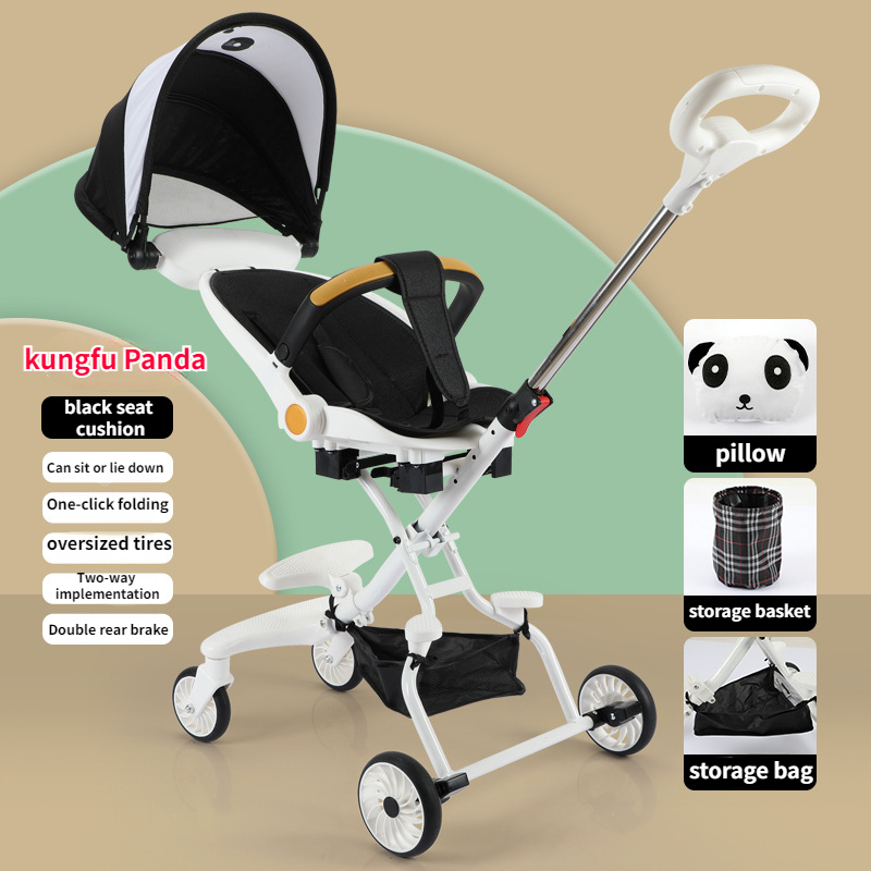 【24H SHIP】Magic Stroller Baby 360 Rotating Kids Stroller Two Way Magic Strollers high-view four-wheel anti-rollover multi-functional stroller 婴儿车 嬰兒車
