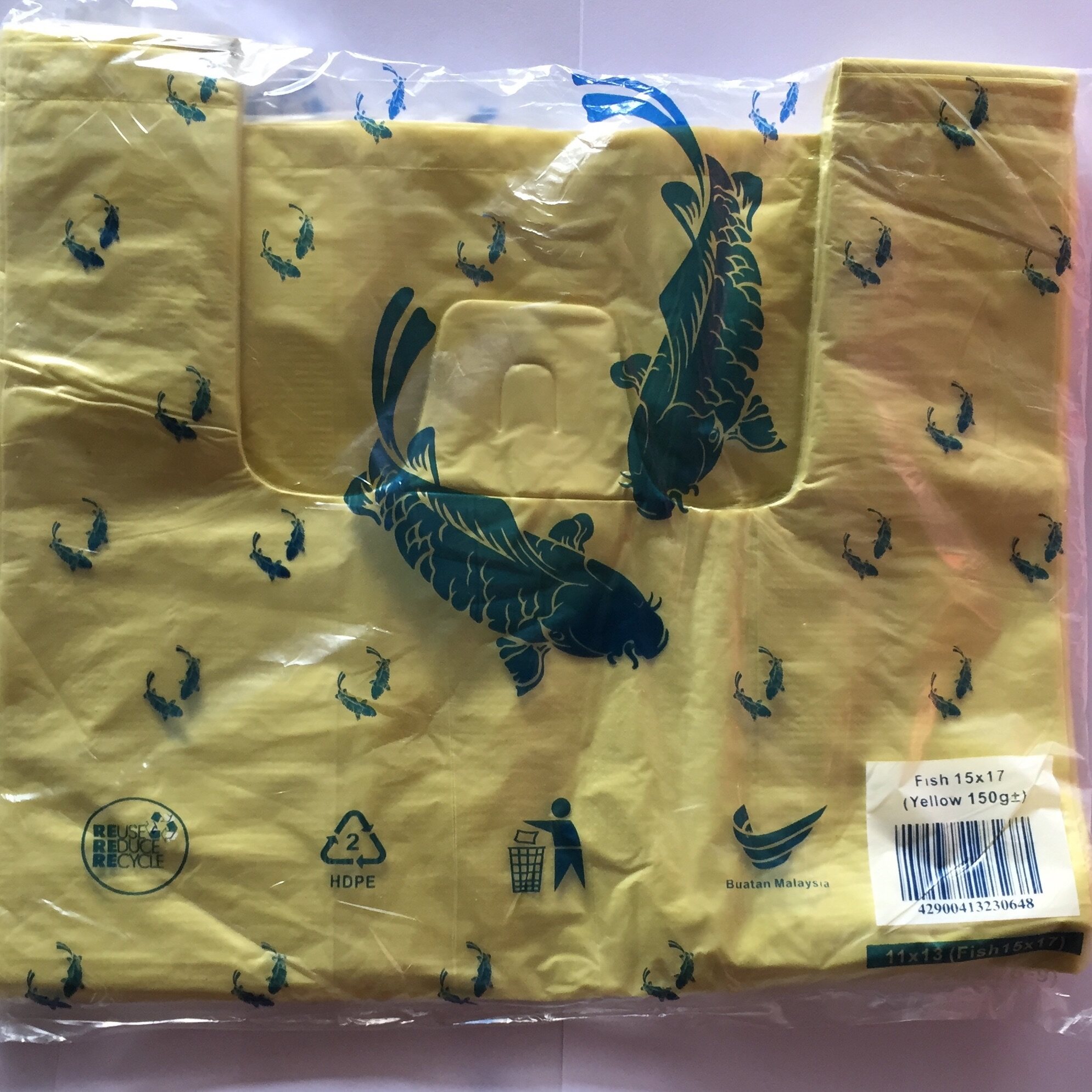 Plastic bag kuning (15*17) 50g