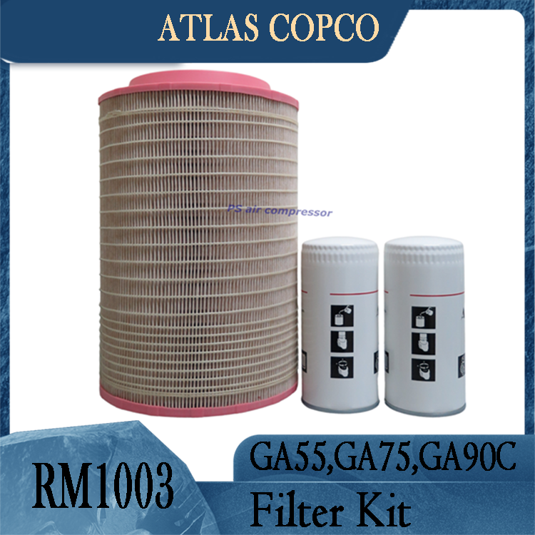 2901 0776 00 Oil and Filter KIT (OEM) Atlas Copco Screw Injection Air Compressor Replacement