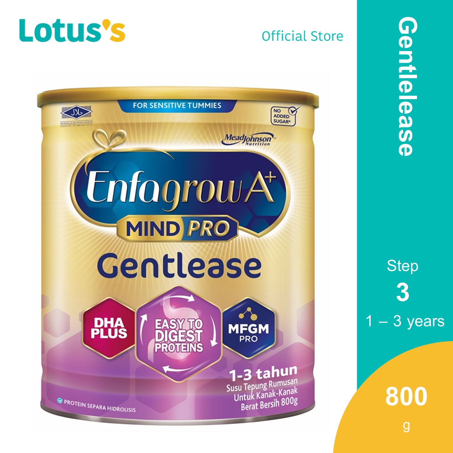 Enfagrow A+ MindPro Step 3 Gentlease 800g