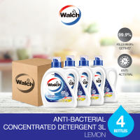 [Carton Deal] WALCH OXI Clean Anti-bacterial Concentrated Detergent Lemon 3L (4 Bottles)