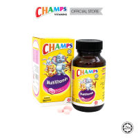 CHAMPS MULTIVITAMIN - STRAWBERI / MULTIVITAMIN STRAWBERRY TAB 100S