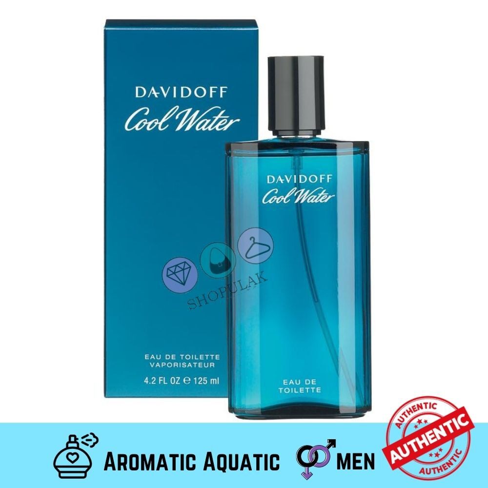 [BestBuy] Original Perfume Davidoff Cool water EDT 125ml for men - Perfume for him