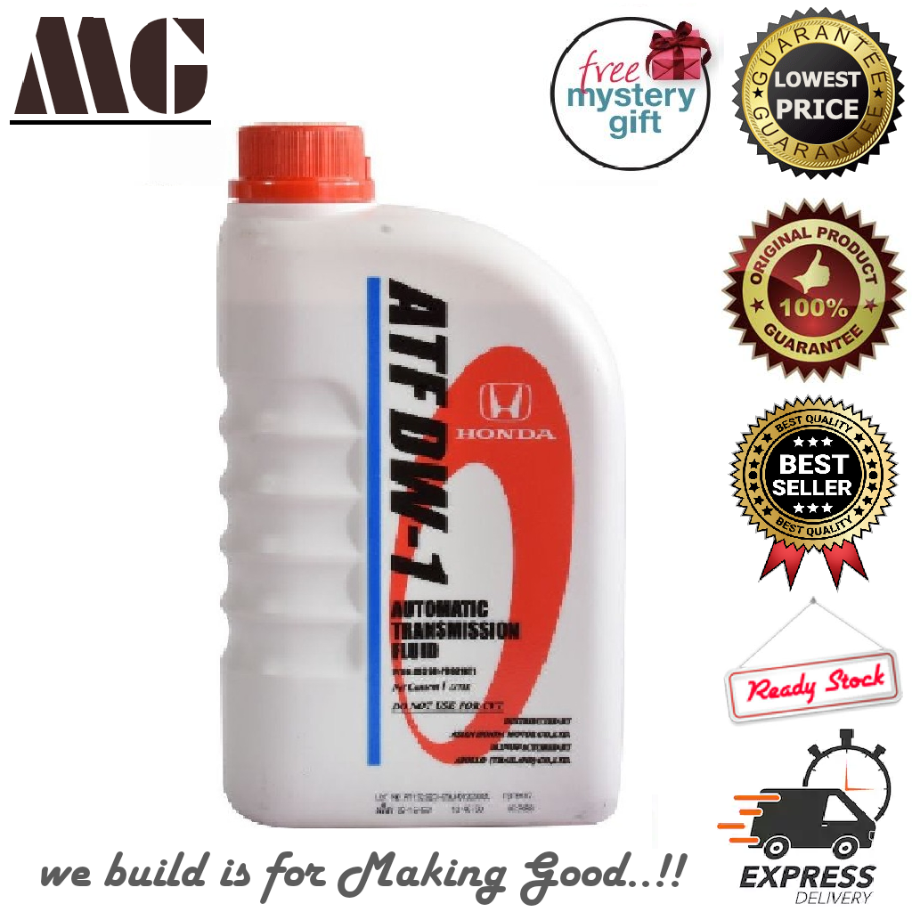 HONDA ATF DW1 AUTOMATIC TRANSMISSION FLUID 1L FOR HONDA VEHICLES