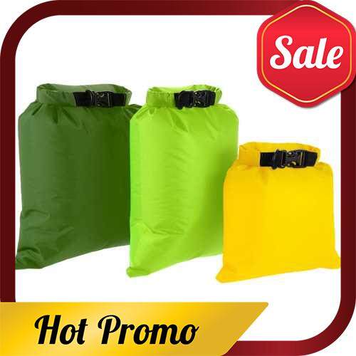 Pack of 3 Waterproof Bag 3L+5L+8L Outdoor Ultralight Dry Sacks for Camping Hiking Traveling (Color 7)
