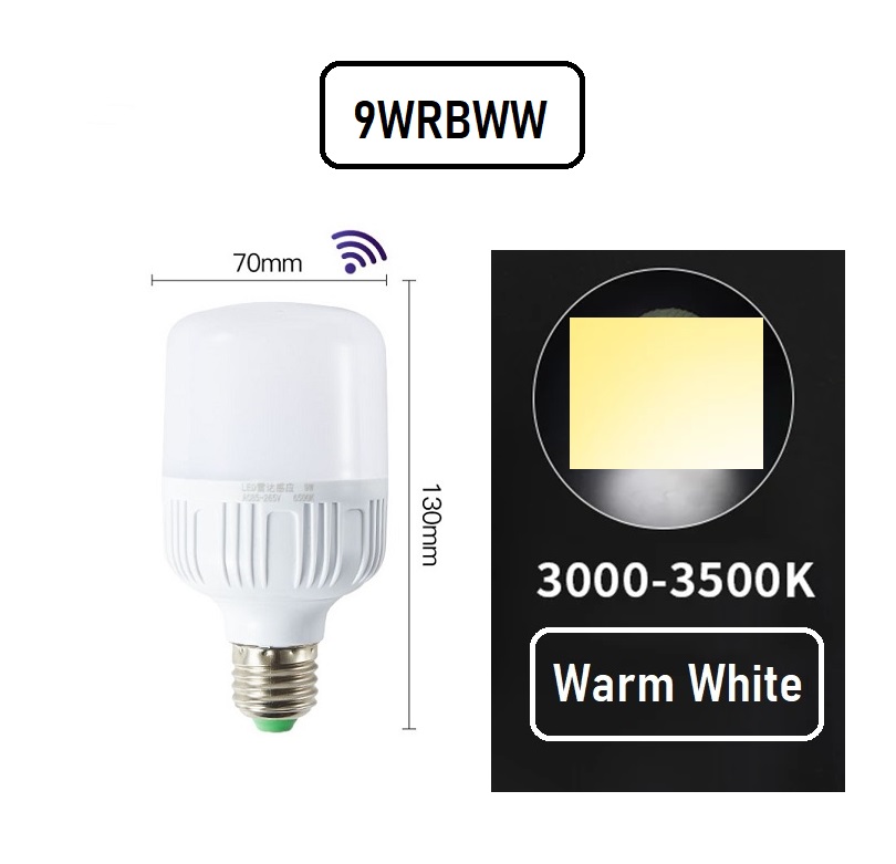 ModernNest E27 Led Bulb Radar Motion Sensor Automatic Lamp Lampu Pergerakan Automatik Mentol
