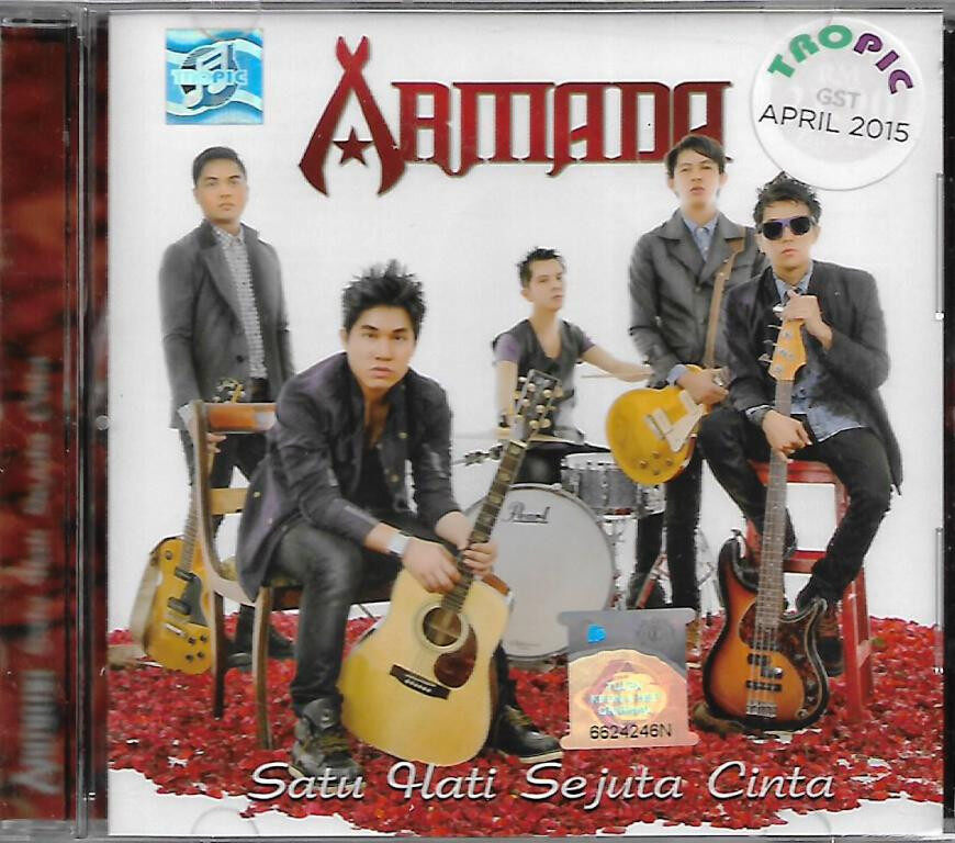 Armada Satu Hati Sejuta Cinta Cd Satu hati sejuta cinta merupakan album musik keempat karya armada. armada satu hati sejuta cinta cd