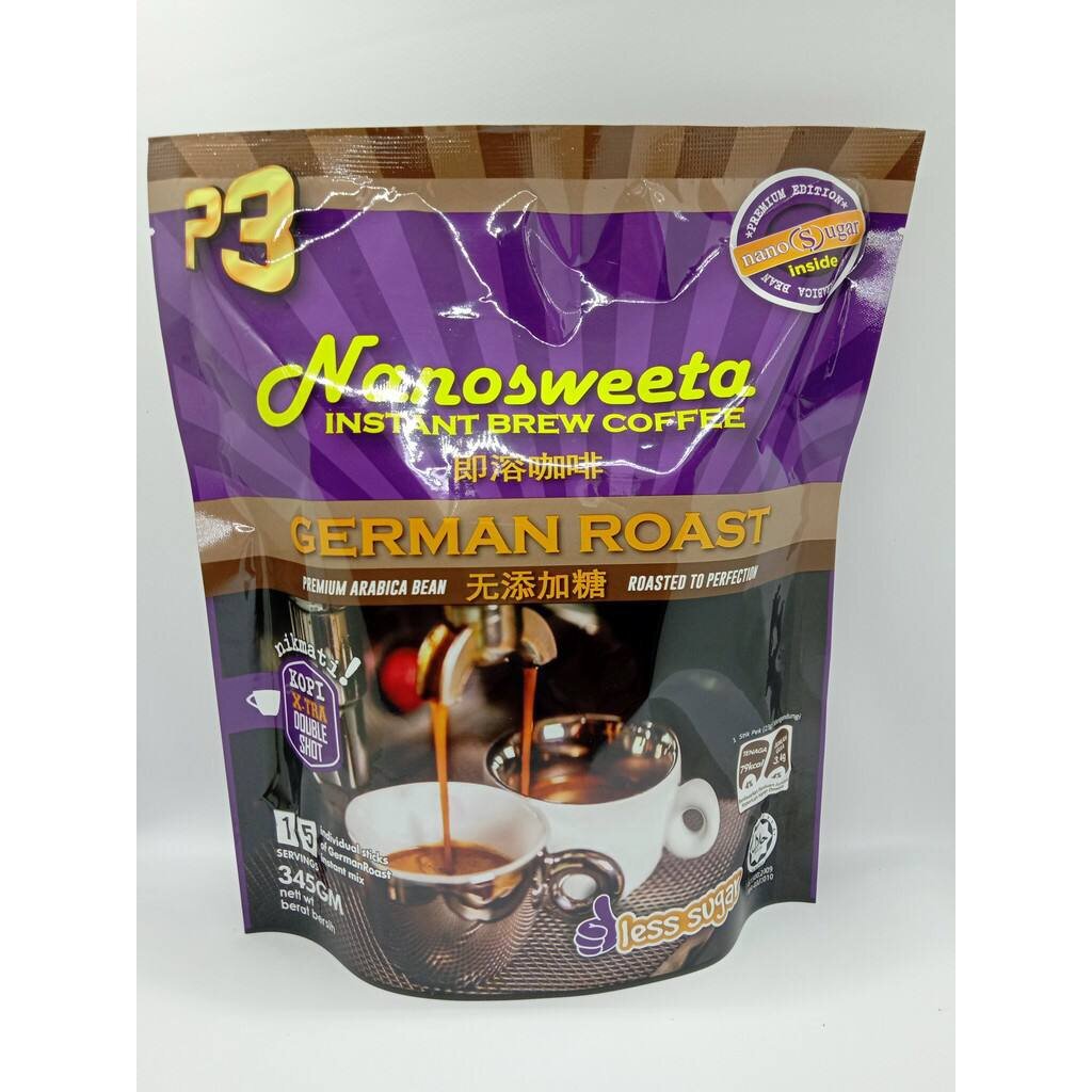 P3 Nanosweeta German Roast Coffee