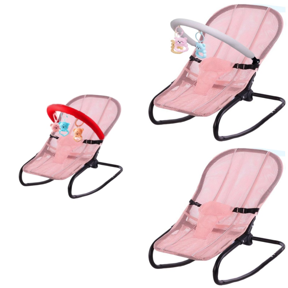 Ready Stock FOLDABLE Baby Balance Chair adjustable baby Rocker Bouncer Chair Infant to Toddler Buai Lantai