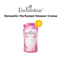 ENCHANTEUR Romantic Perfumed Shower Creme Refill Pouch 600g [Bundle of 2/ 3] | Perfume-infused | Crème-based