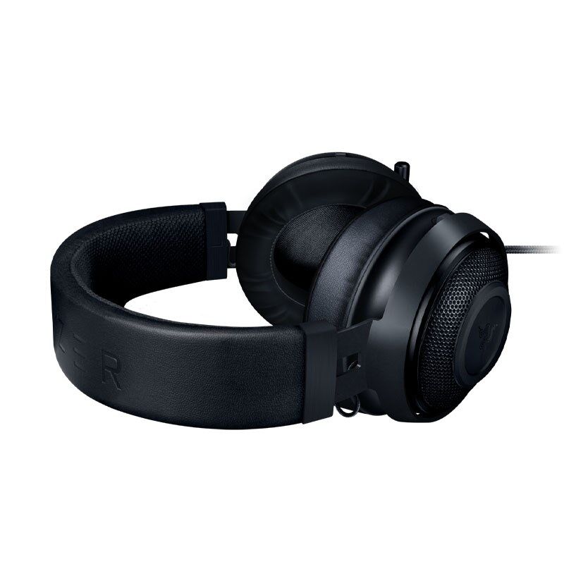 Razer Wired Gaming 2.1 Headset Kraken with Wired Analog 3.5mm, Cardioid Microphone, 7.1 Surround Sound Software, Black / Green (RZ04-02830100-R3M1 / RZ04-02830200-R3M1)