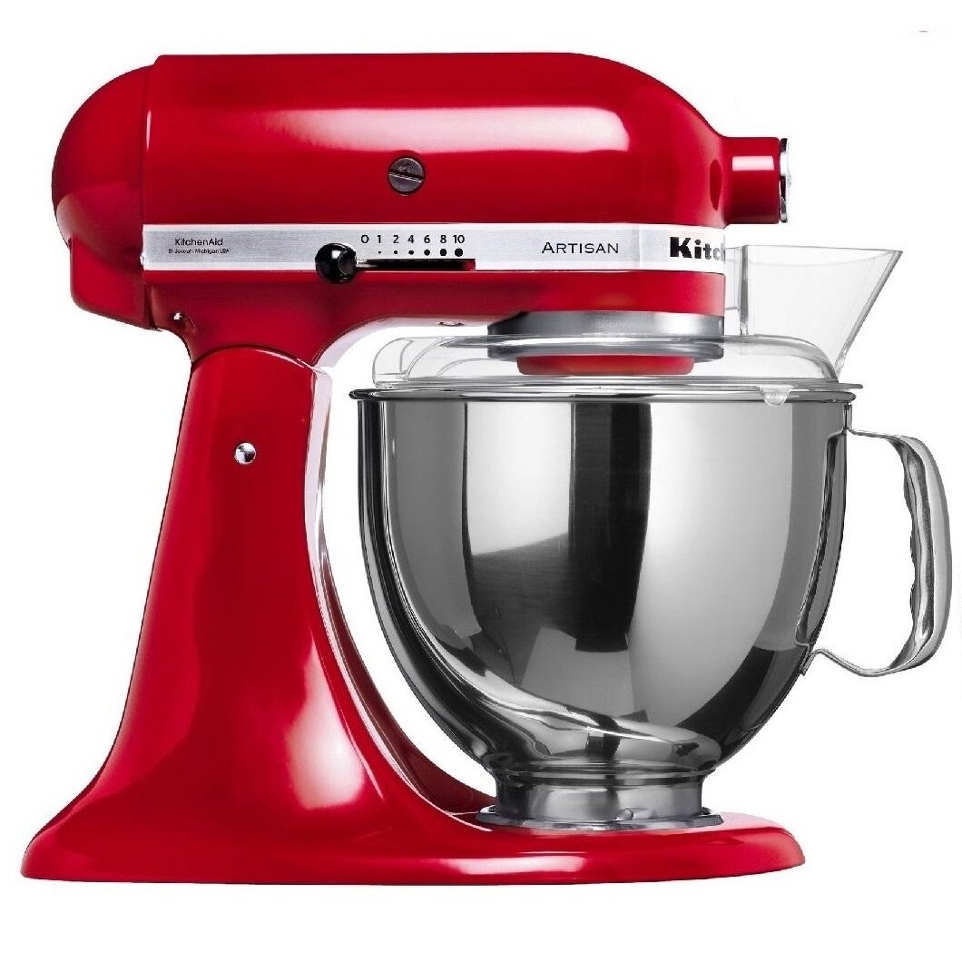 KitchenAid 4.8L Artisan Tilt-Head Stand Mixer 5KSM150PSBER (Empire Red ...