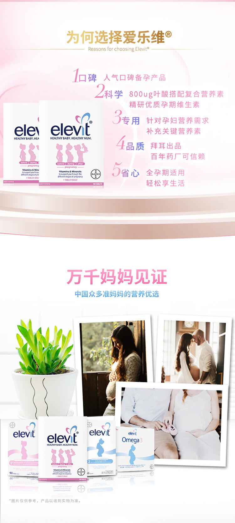 [Import From Australia] [Ready Stock EXP Date 03/2022] Elevit