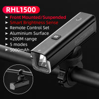 【Arrive In 3 Days】ROCKBROS Aluminum Shell Bike light USB Rechargeable LED Light High quality Flashlight Cycling Headlight Front Light Waterproof light