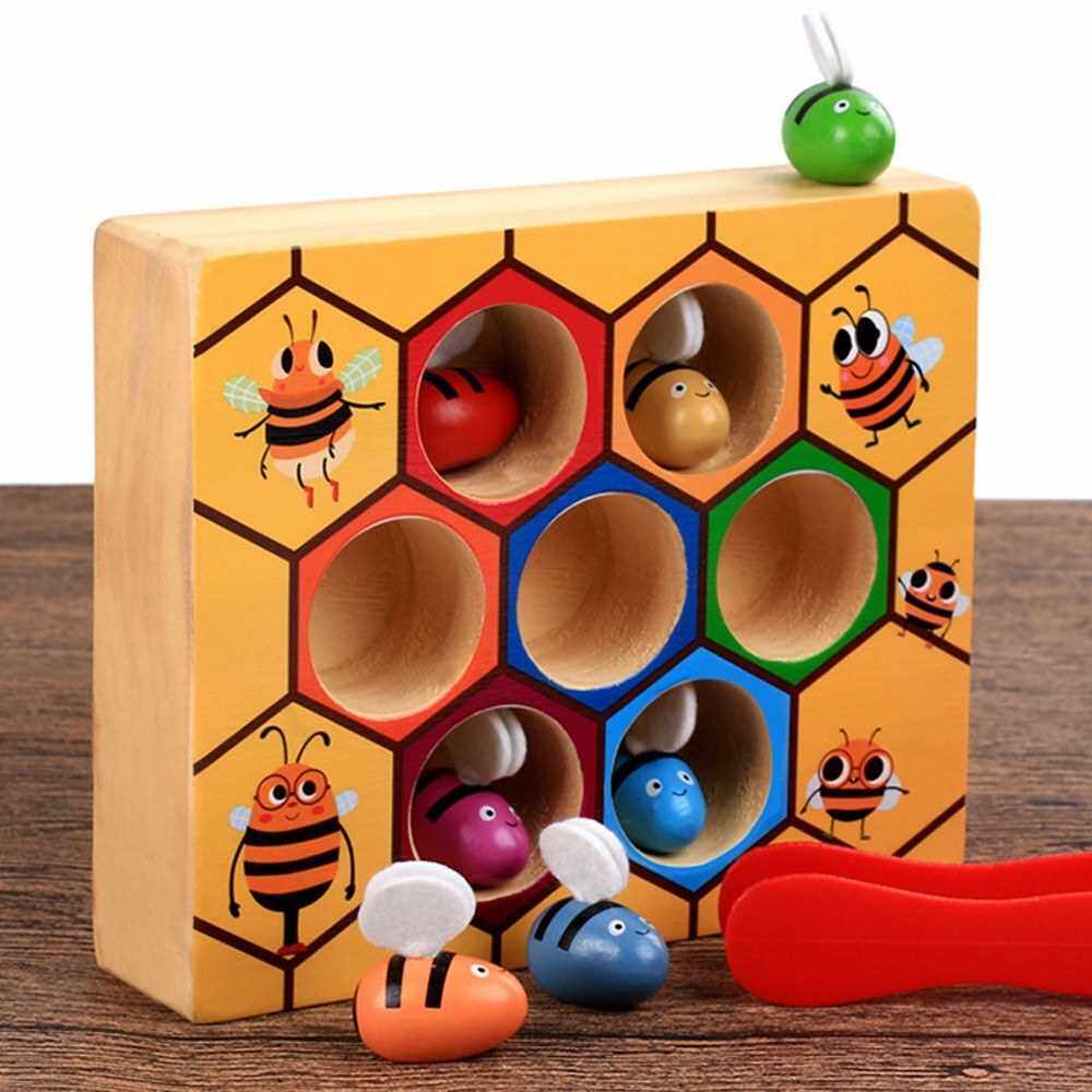 Best Selling Souptoys Grab The Little Bee Wooden Toy Toy
