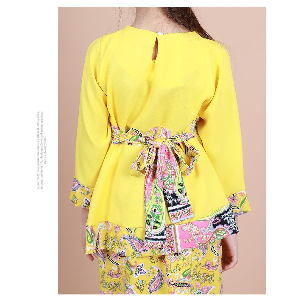 2022 Raya Collection Iffah Adult Peplum Baju Kurung Set BEST SELLER