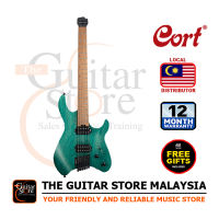 Cort Space G6MS SGT Headless Electric Guitar ( Semi Gloss Turquoise )