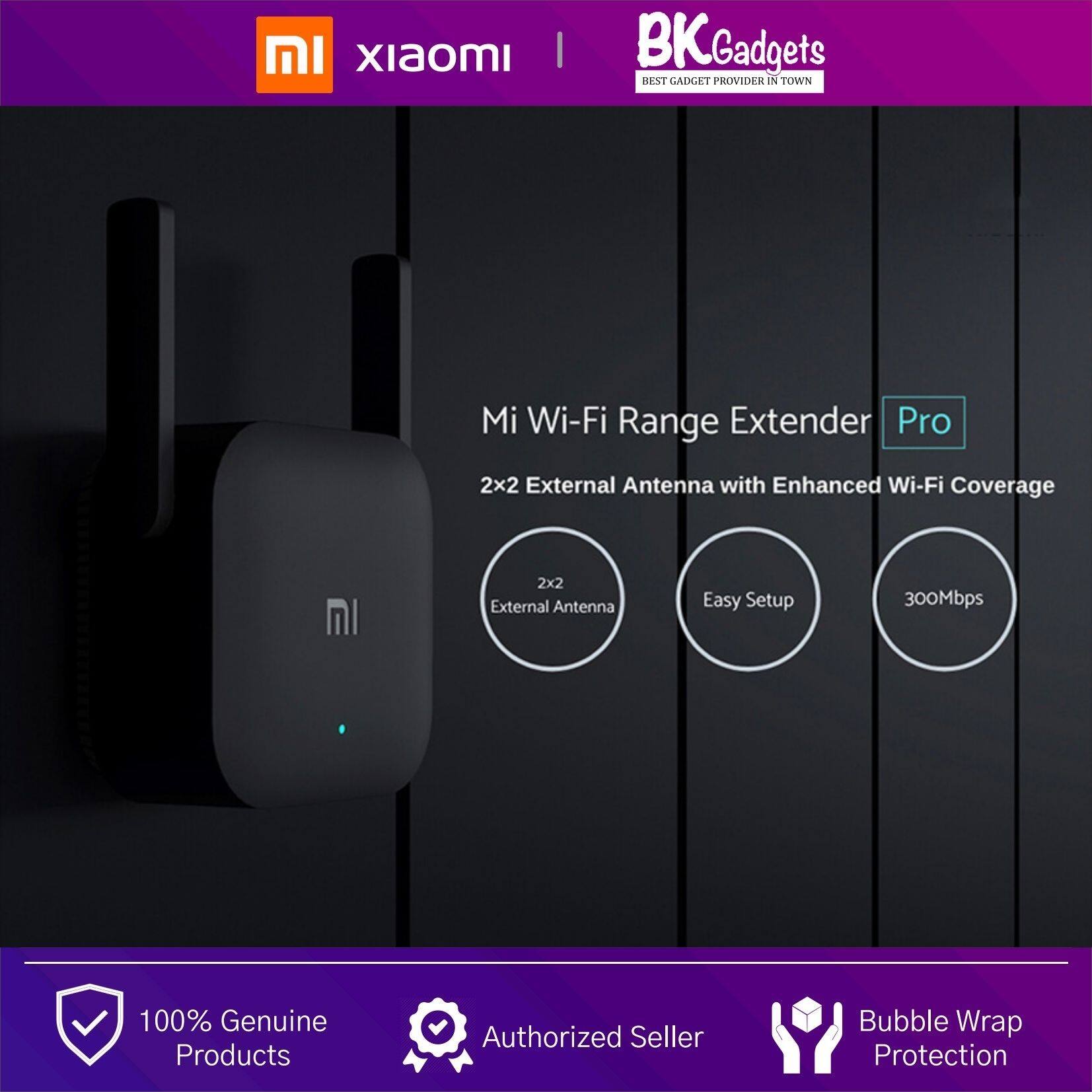 XIAOMI Mi Wi-Fi Range Extended Pro - 2 External Antennas | 300Mbps | Easy Setup | Flexible Placement