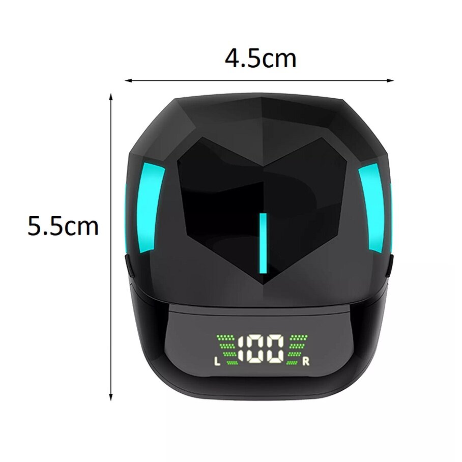 (Ready Stock) G7S TWS Bluetooth Earphone ? Twin Wireless Stereo Earbud Earfon Handsfree Headset Earpiece Touch Sensor Control HiFi Sport Super Bass with Mic Waterproof Water Resistant In-Ear Android iOS Gaming LED Digital Display