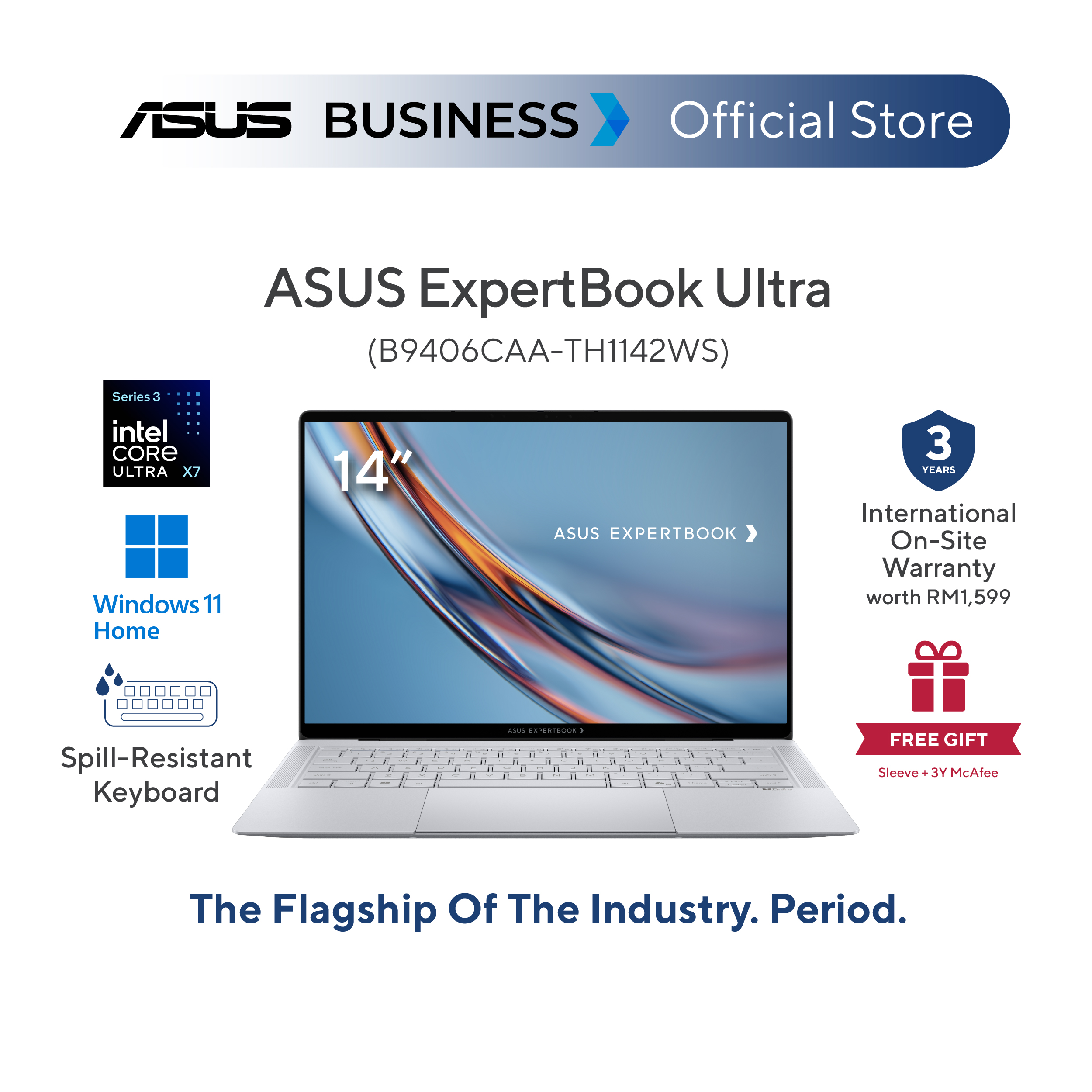 Asus ExpertBook Ultra ( B9406CAA-TH1142WS ) Morn Grey