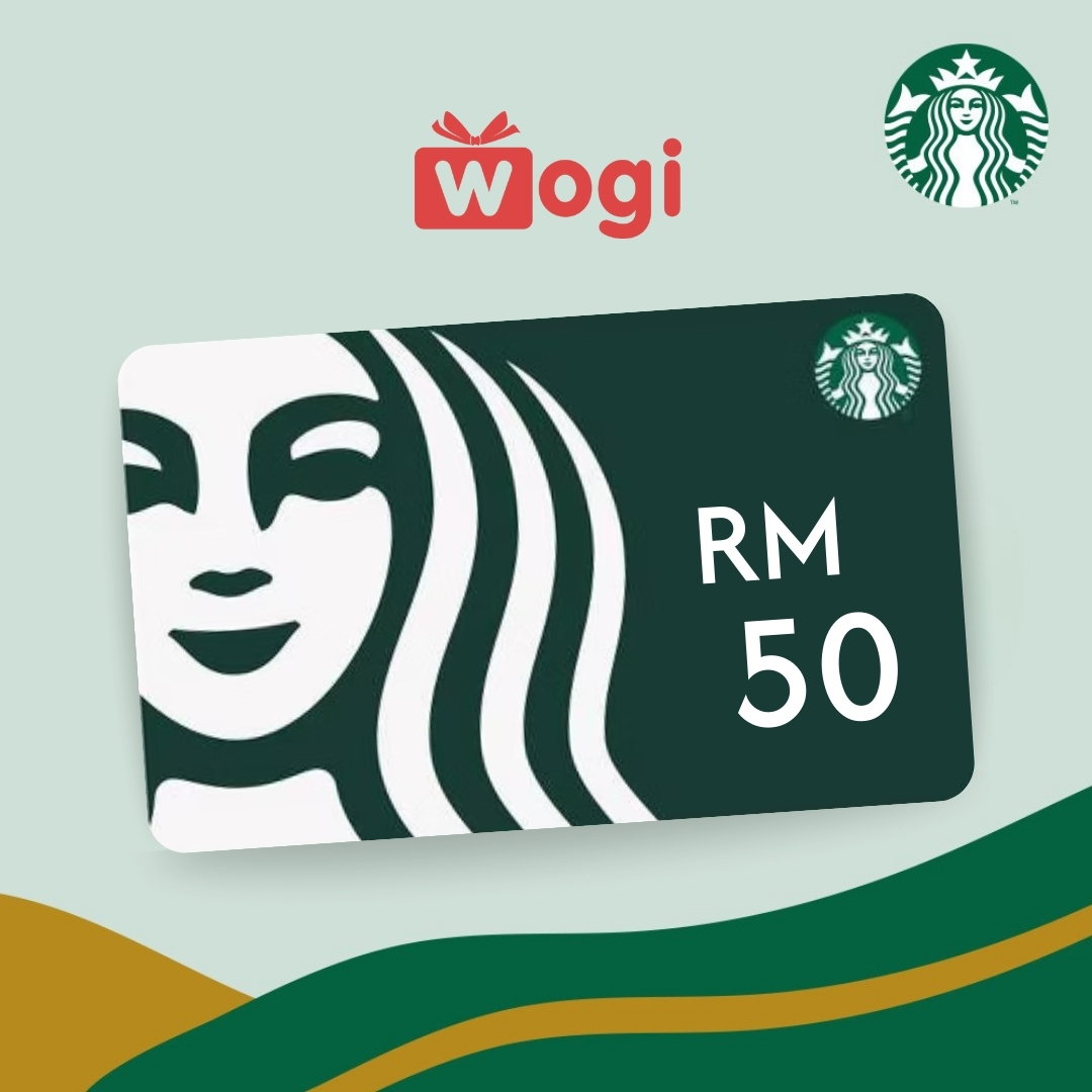 Starbucks Cash Voucher RM50 (Valid for 30 days)