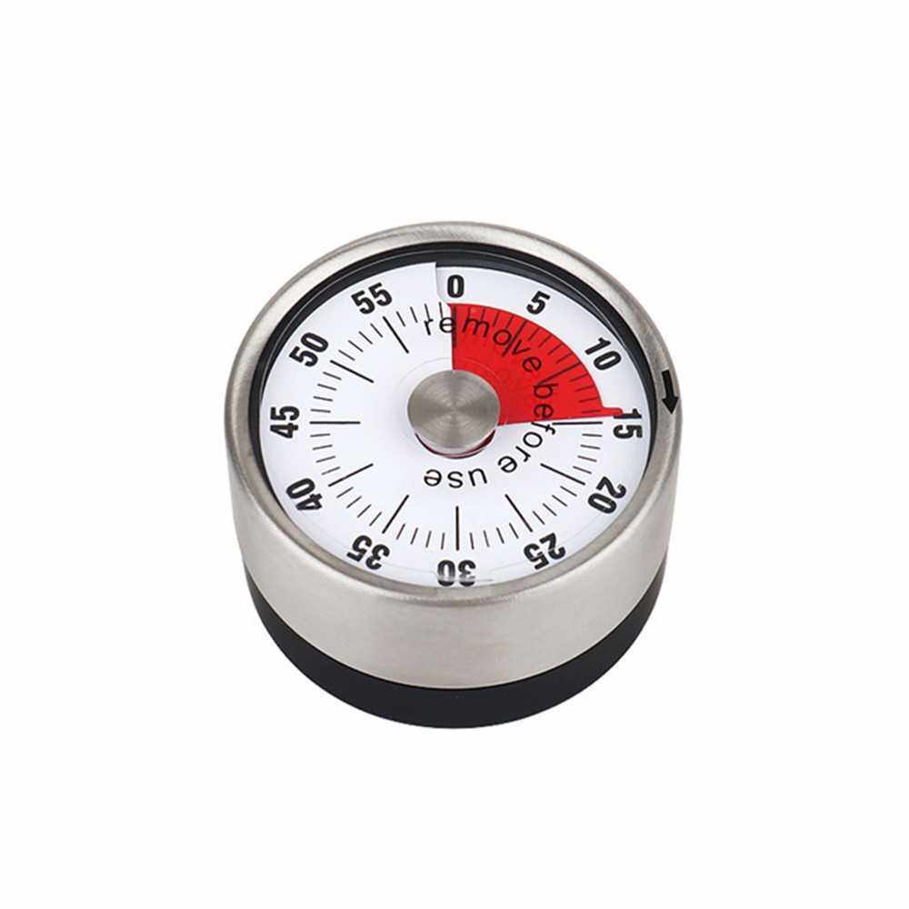 60MIN Countdown Mechanical Magnetic Timer Timer, Quiet Counting, Dual Magnets, Battery Power For School Classroom Teaching, Kids Reading, Kitchen Cooking, Office (Standard)