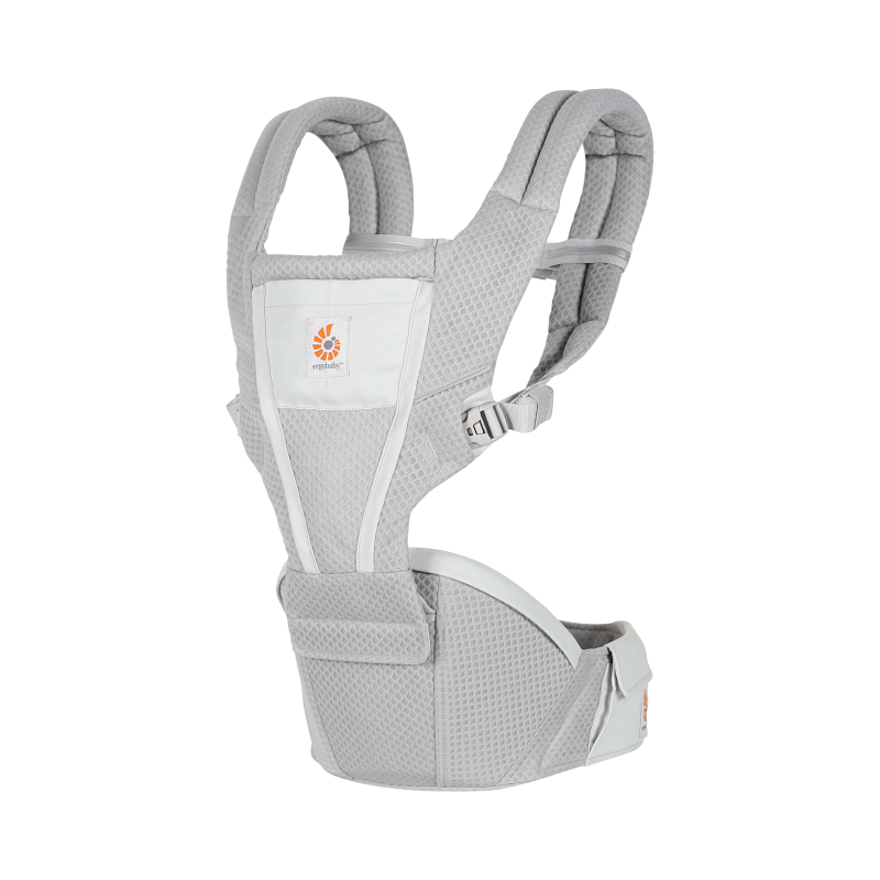 Ergobaby Alta Hipseat Carrier All over SoftFlex ™Mesh for #1 Airflow Ergonomic Wide cushioned Hipseat 4-48 months