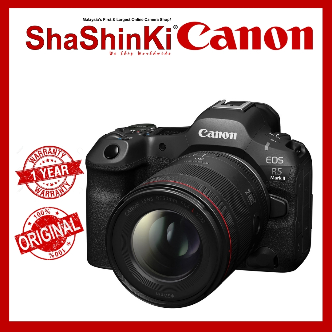 Canon EOS R5 Mark II Mirrorless Camera (Canon Malaysia)