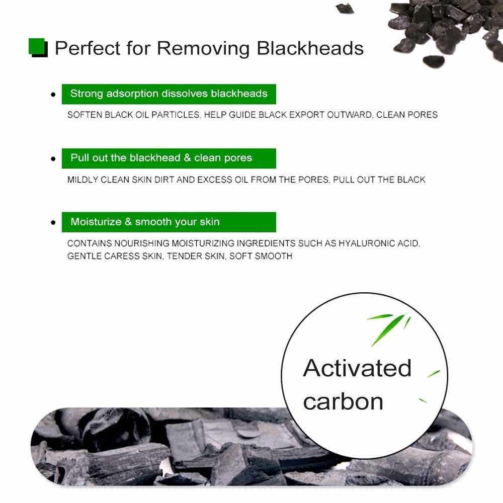 1PC Blackhead Remover Mask Bamboo Charcoal Nasal mask Cream T Area Care Clean Skin Shrink Pores Black Nose Stickers (Al3549858081546)