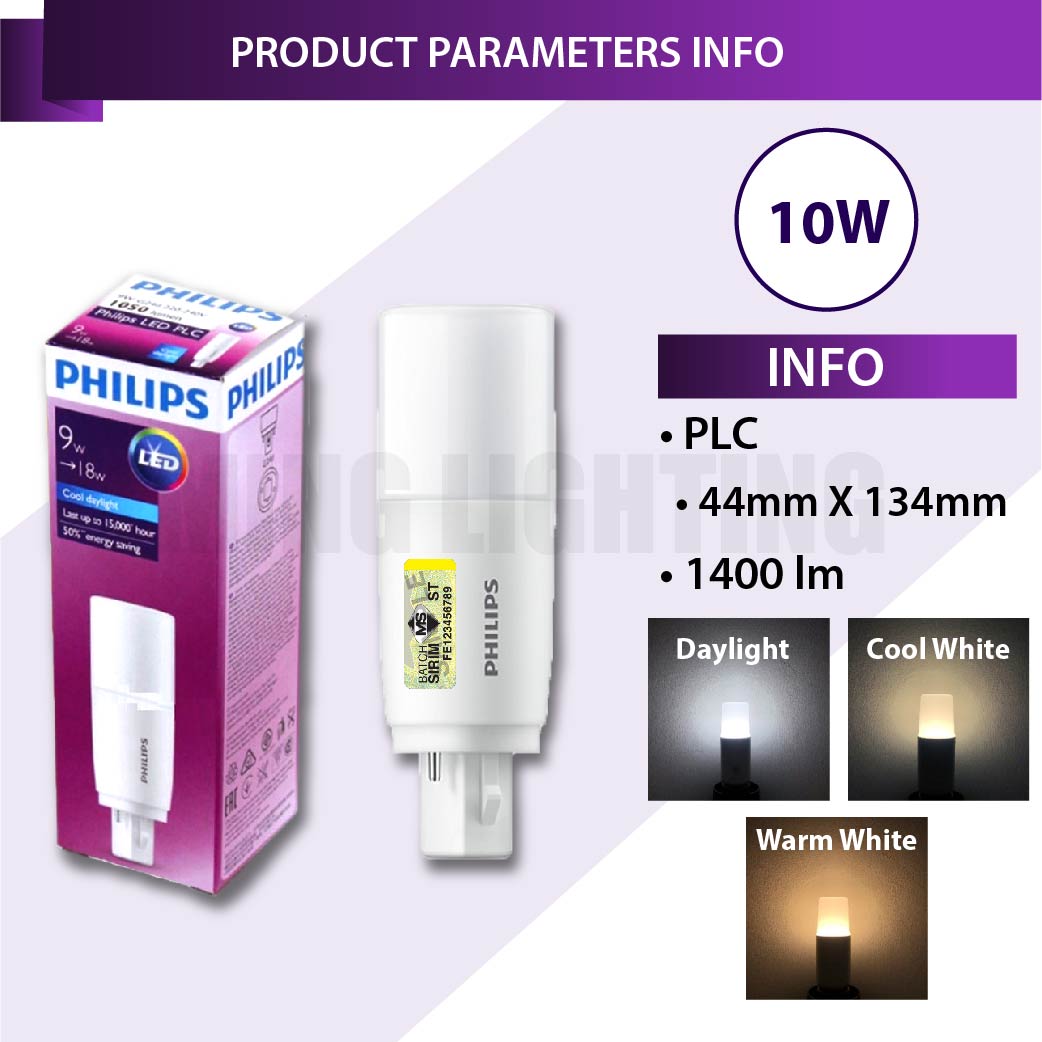 (Sirim) Philips MyCare LED Stick Energy Saving Bulb Bright Downlight E14 E27 PLC 5.5W 7.5W 9.5W 11W 1 Year Warranty