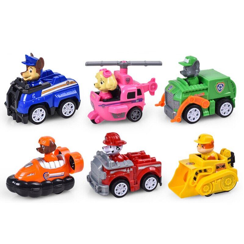 paw patrol car and figure