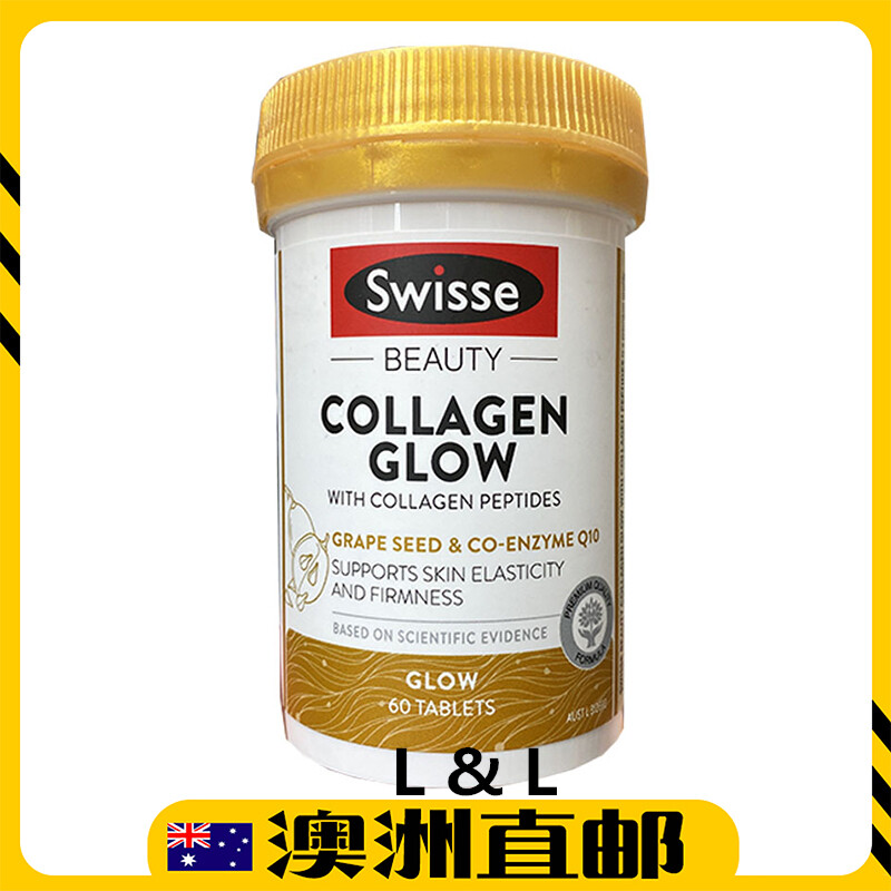 [Pre Ordre] Swisse Beauty Collagen Glow With Collagen Peptides 60 Tablets (Made in Australia)