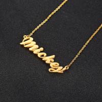 🎁Vnox🎁 Personalized Name Necklaces & Pendant for Women GirlsGold Silver Custom Stainless Steel Birthday Gift Jewelry