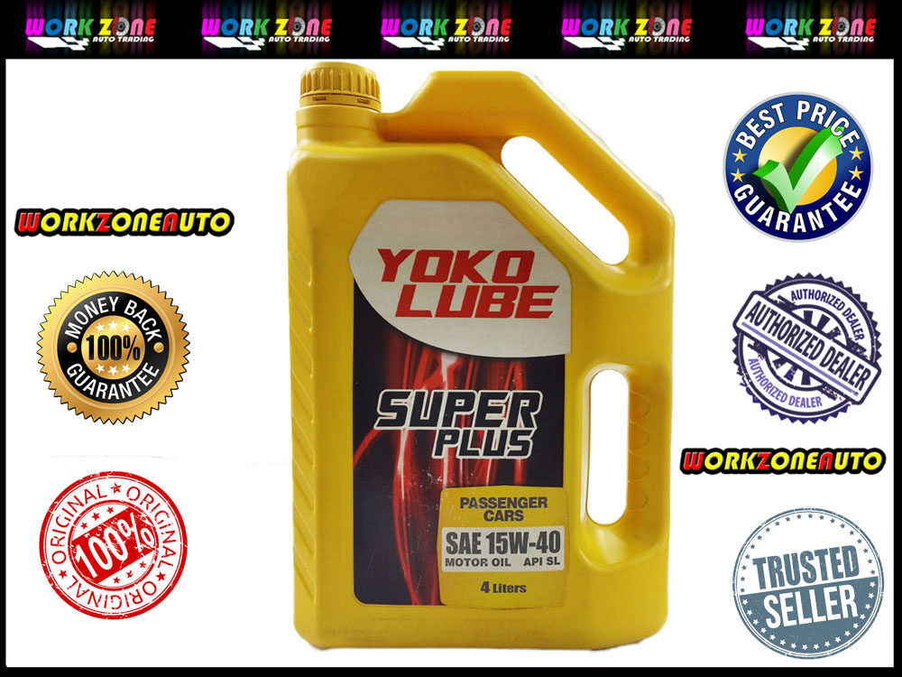 (Old Stock Clearance) Yoko Lube Super Plus 15W40 15W40 Engine Oil 4