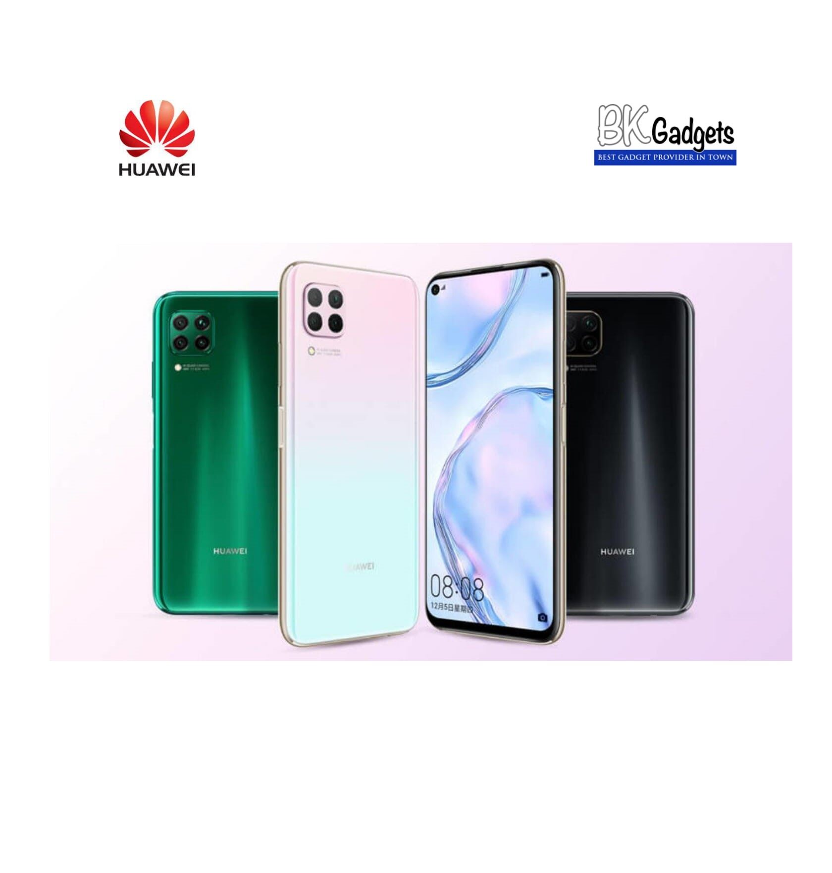 HUAWEI Nova 7i Crush Green [ 8GB + 128GB ] Smartphone Emerald Green