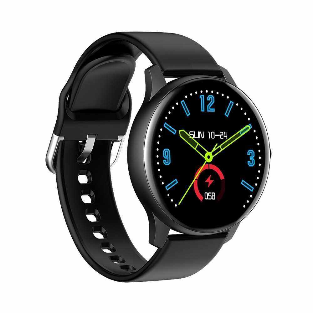 1.22\'+String.fromCharCode(34)+\' Touchscreen Smart Watch Heart Rate Monitoring Secientific Sleep Multi-Sport Mode IP67 Waterproof Fitness Smartwatches for Men Women Compatible with Android/ iOS Support BT 4.0 (Black)