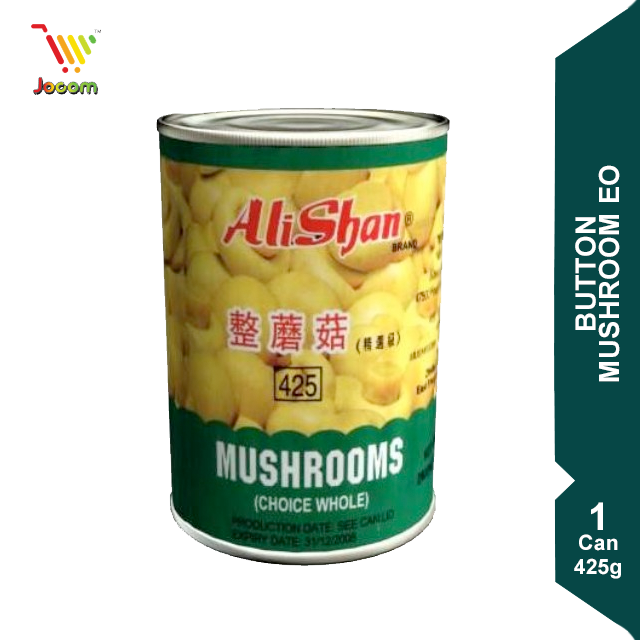 Alishan Button Mushroom EO 1 Can (425g) [KL & Selangor Delivery Only]