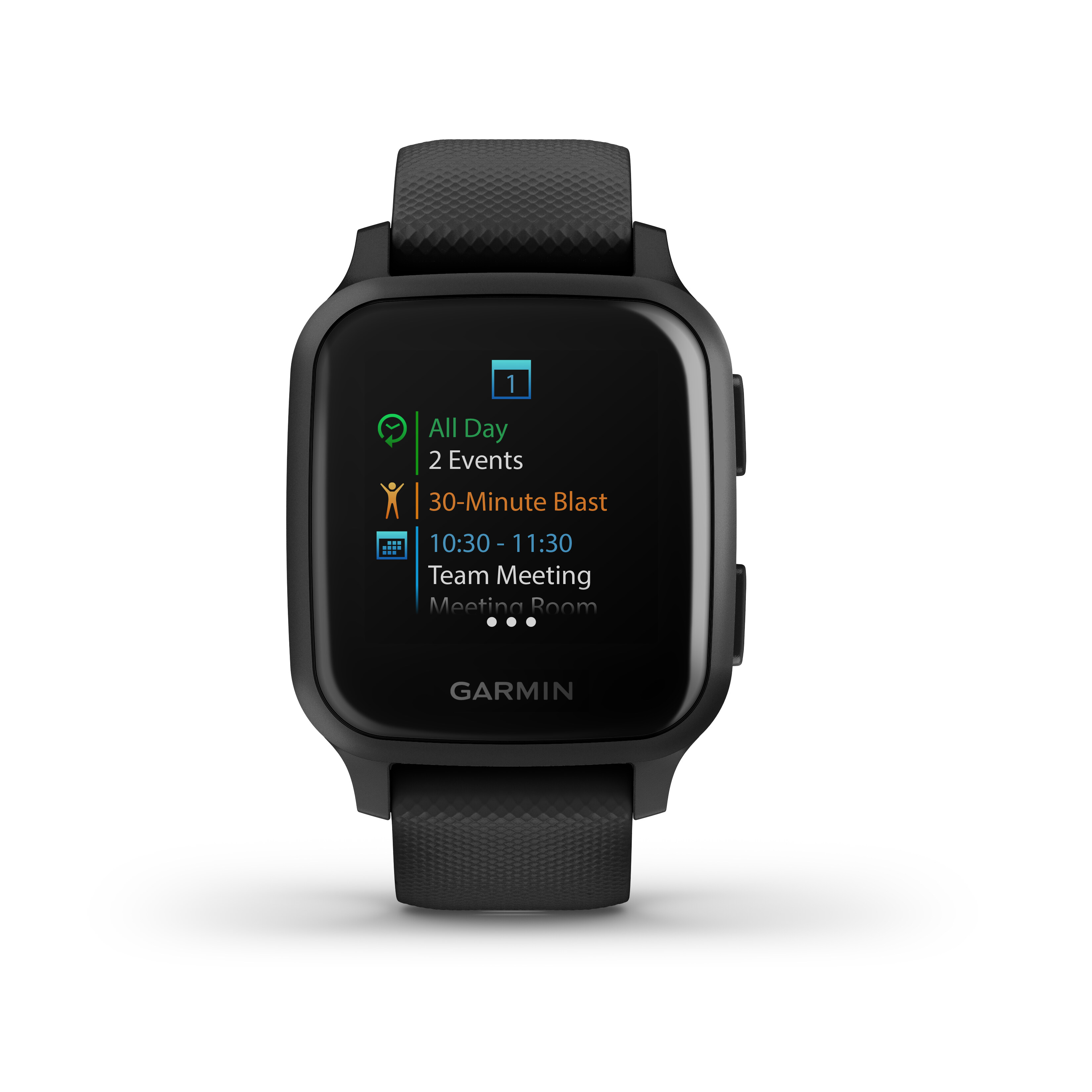Garmin Venu SQ GPS Smartwatch - Shadow Gray / Slate