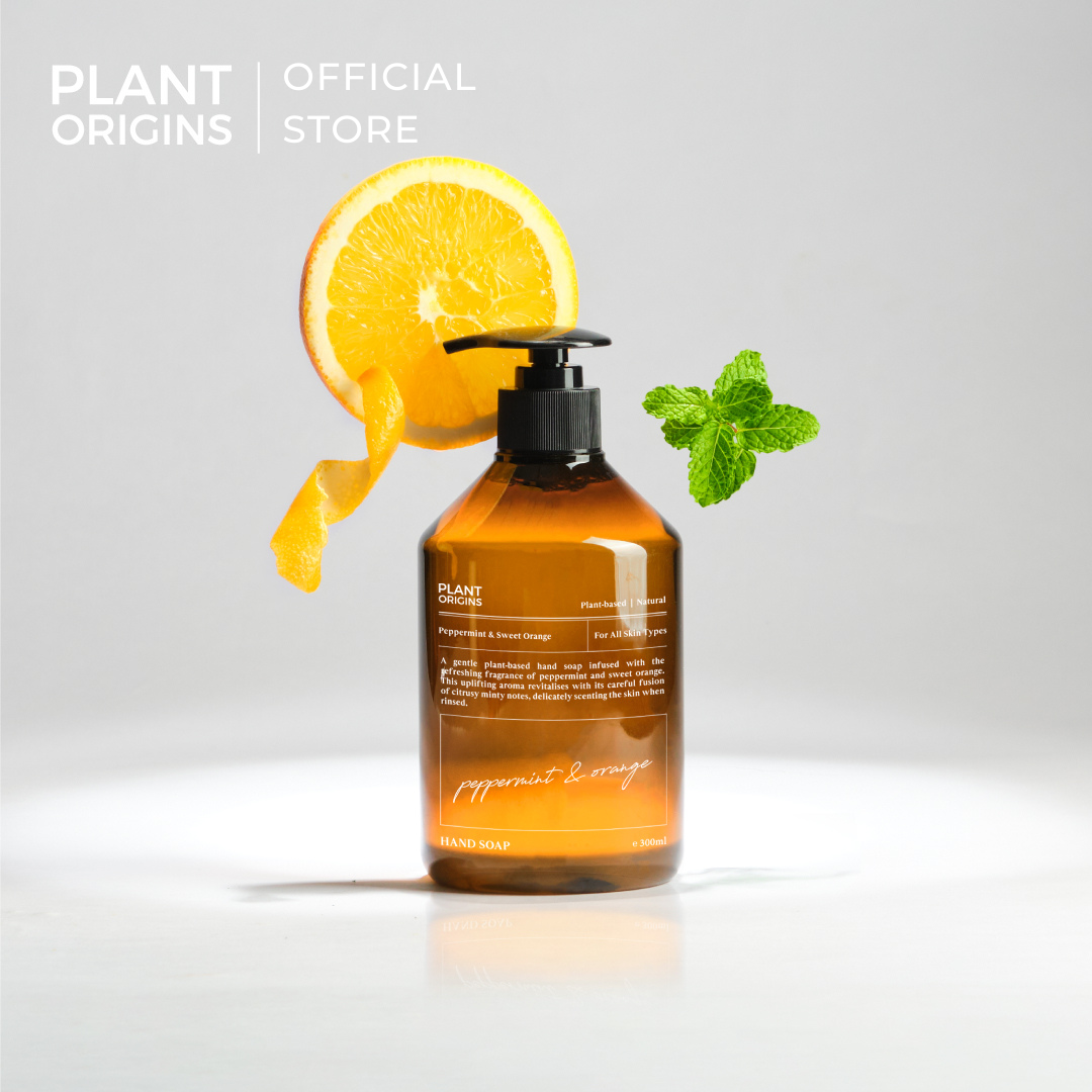 Plant Origins Peppermint & Orange Hand Soap (300ml)
