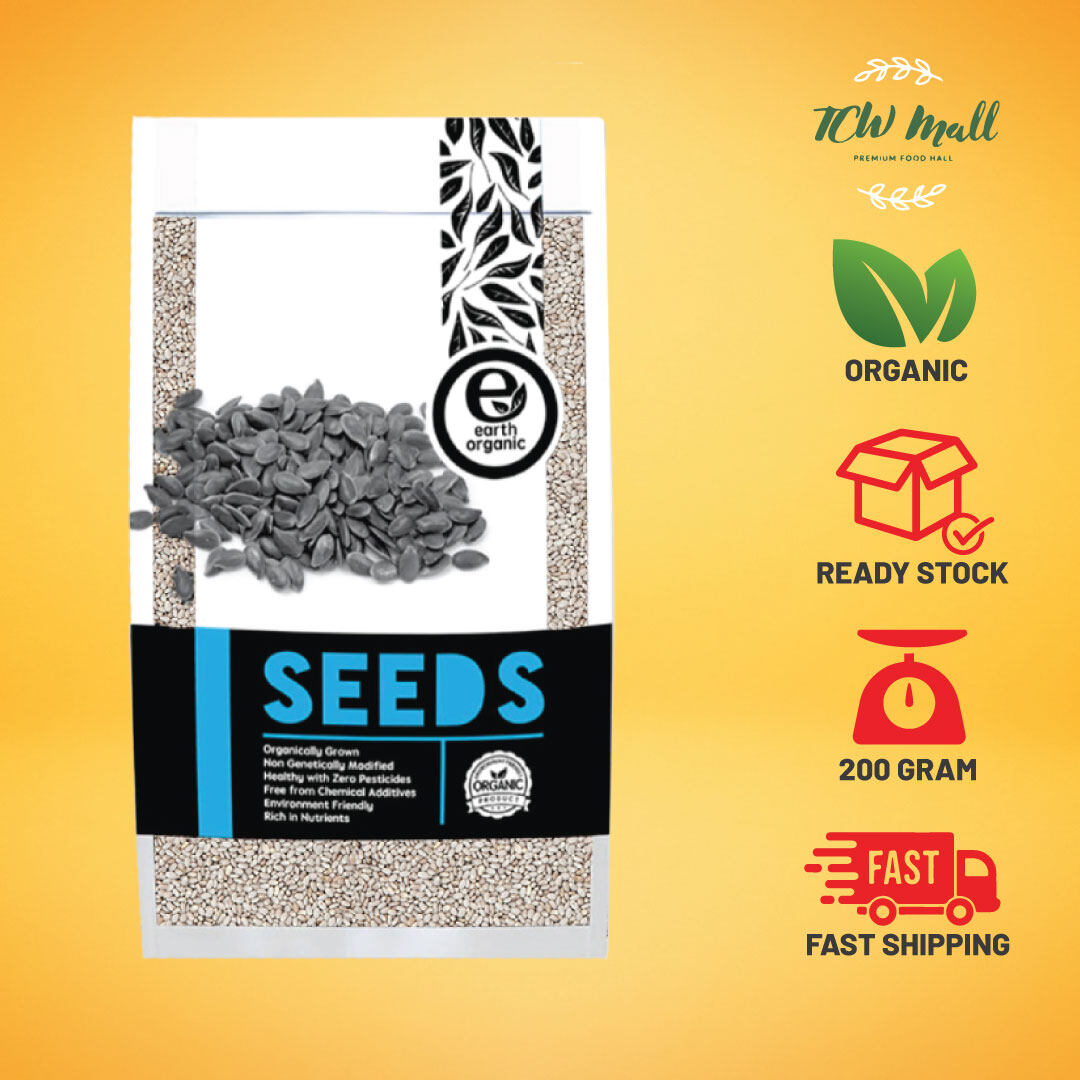 Earth Living Organic White Chia Seed | Biji Chia Putih Organik 200G