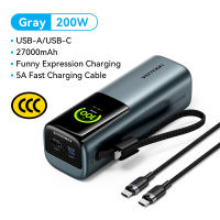 [CCC] Vention 200W 165W 3C PowerBank 27000mAh 20000mAh Large Capacity Portable Power Station Travel to China Flight Approve Fast Charging Power Bank for Tablet Laptop iPhone 18 17 16 Samsung S25 Android iOS