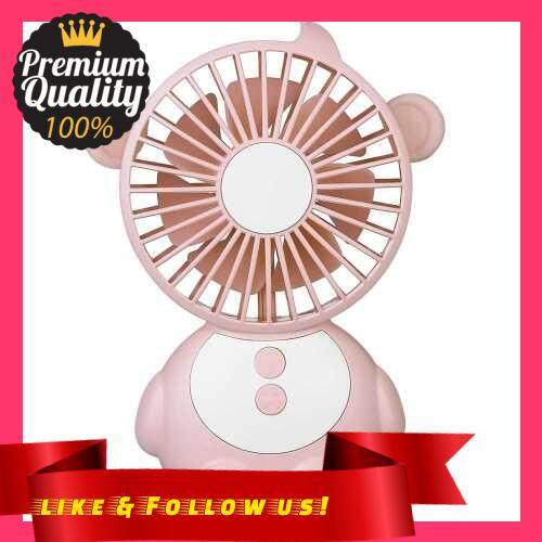 People\'s Choice DC5V 1.2-4W 3 Levels Wind Speed Adjustable Mini USB Powered Operated Fan (Pink)