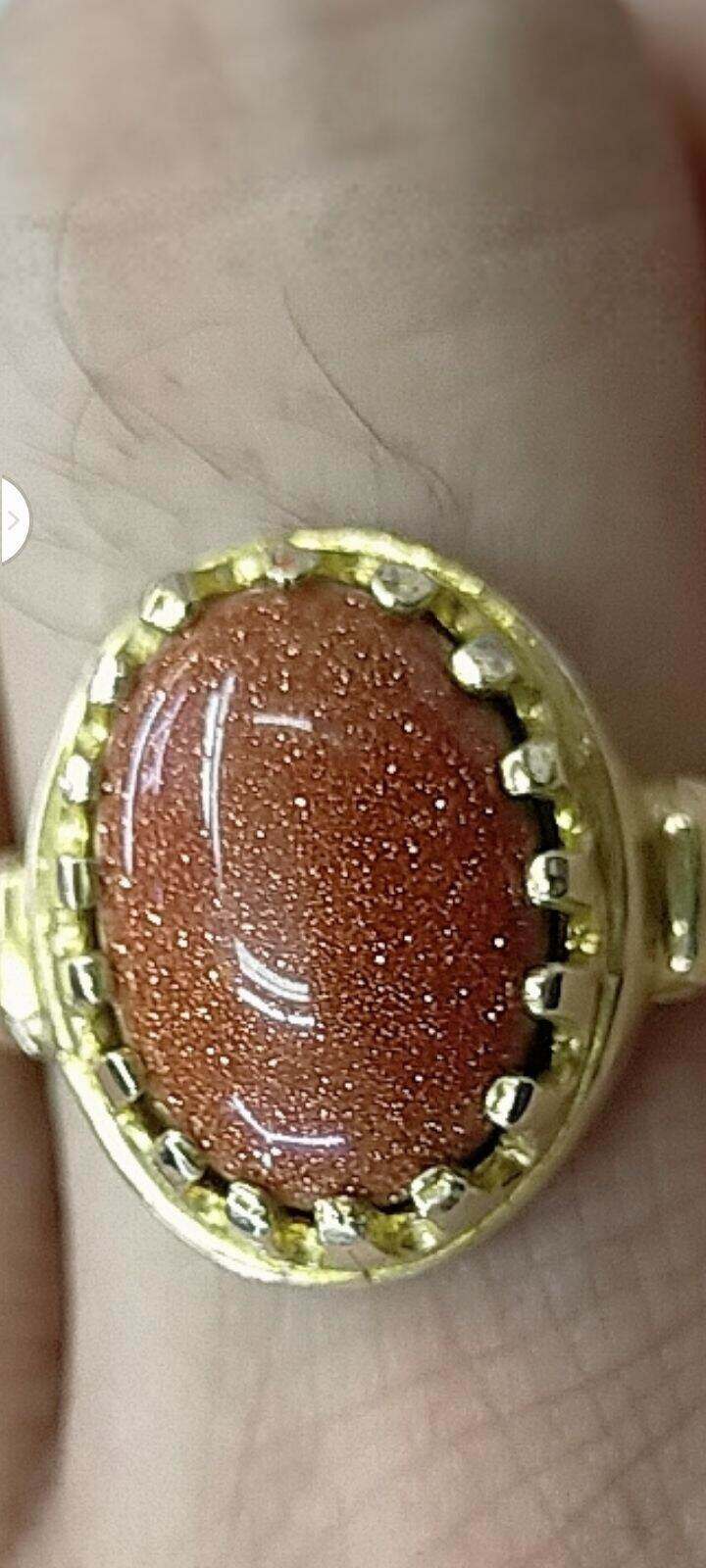 [ Cincin Batu Master ] Cincin Prempuan /Lelaki Batu pasir Mas Asli