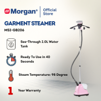 Morgan MSI-GB206 Upright Garment Steamer (Steam Ready in 40s Adjustable & Rotatable Clothes Rack)