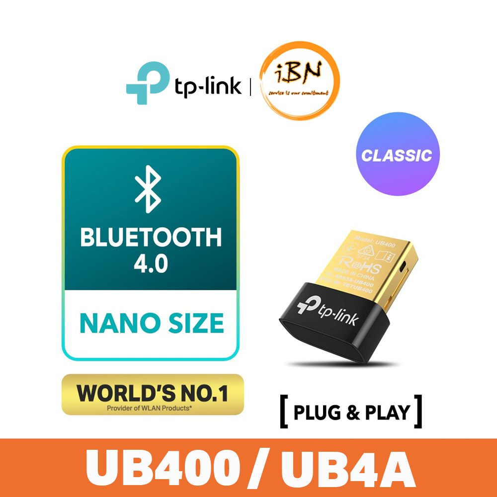 TP-Link Wireless Bluetooth 5.0 Nano USB Adapter For Desktop Laptop Dongle UB500 UB400 UB4A @ IBN